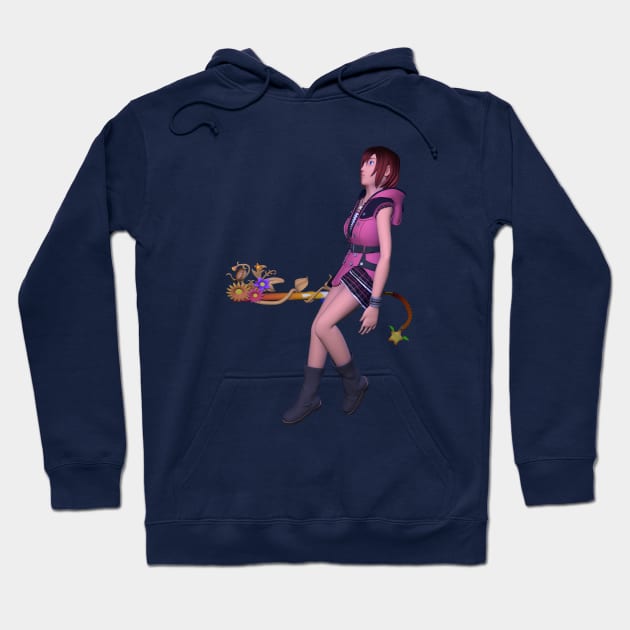 KH3 Kairi Hoodie by Akamaru01